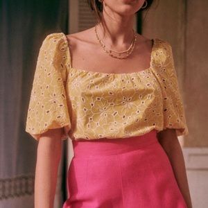 NEW WITH TAGS! Sezane Lois Blouse